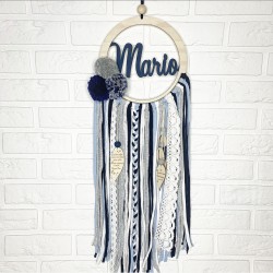 ATRAPASUEÑOS MARINO- CELESTE